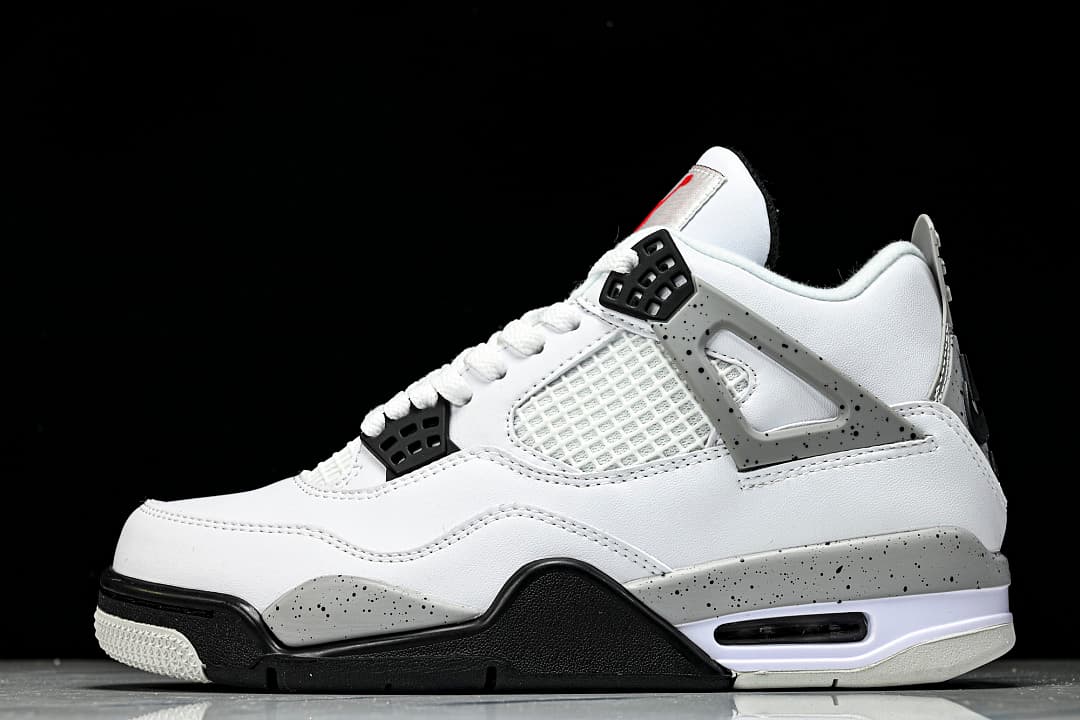 Retro 4 White Cement