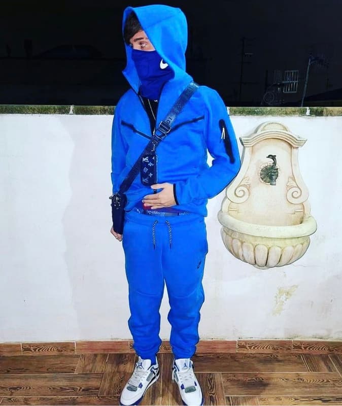 Conjunto Tech Azul