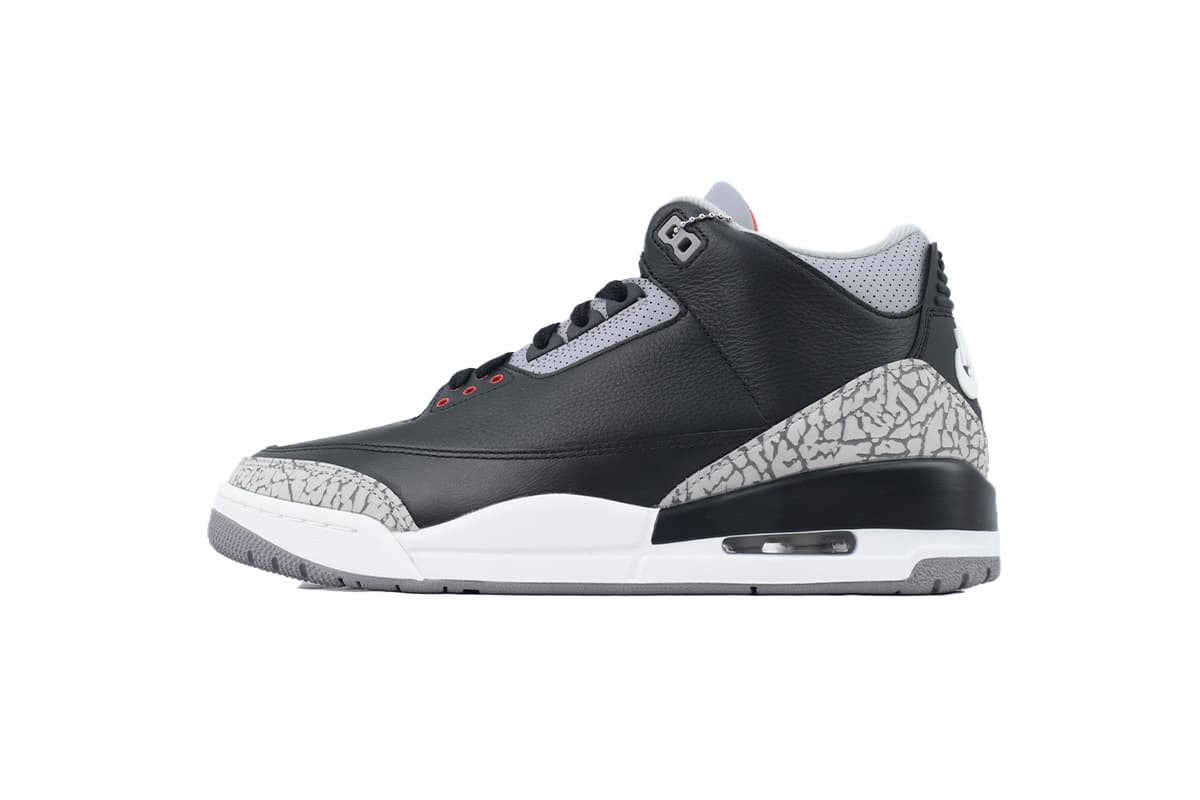 Retro 3 SP Black Cement